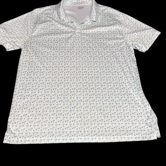 bcg White and Green Geometric Jersey Shirt
BIN # 6 - Picture 1 of 6